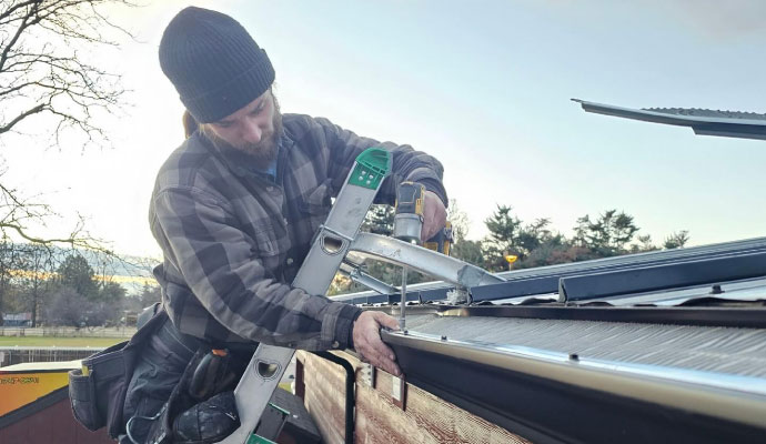 Leaf Guard Installation for Gutters in Boise and Meridian
