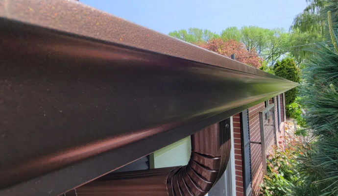 Copper gutter