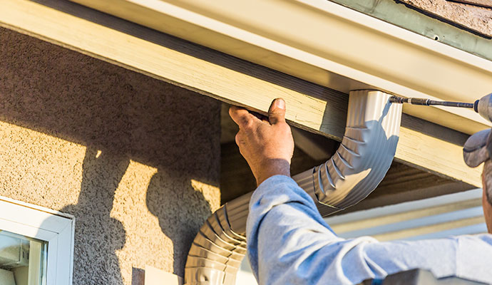 Professional gutter installation service