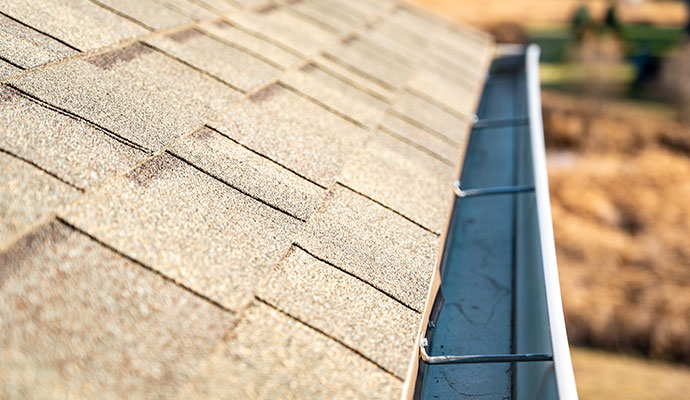 Residential clean gutter system