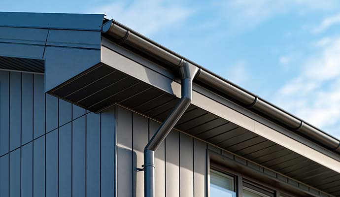 Seamless gutter